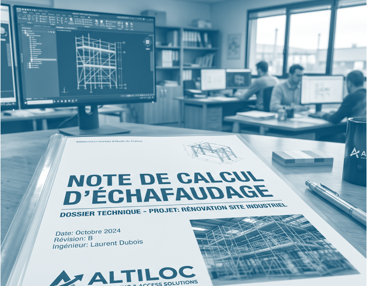 Bureau d'étude - note de calcul - industrie - monochrome